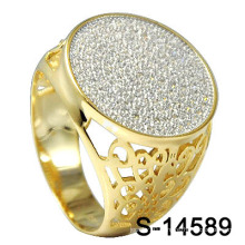 Perfect New Style Micro Pave Men Ring (S-14589)